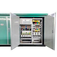 40.5kv prefabricated compact transformer substation designed combining low and medium voltage distribution panel Compact Substation with PFI power capacitor