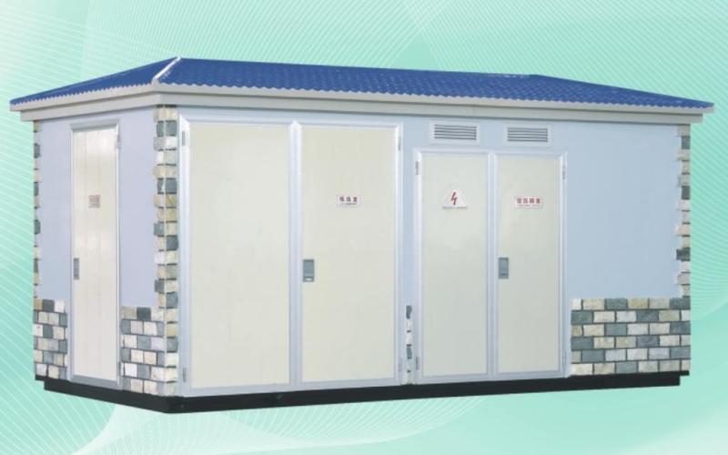11kv prefabricated compact transformer substation designed combining low and medium voltage distribution panel Compact Substation with PFI power capacitor