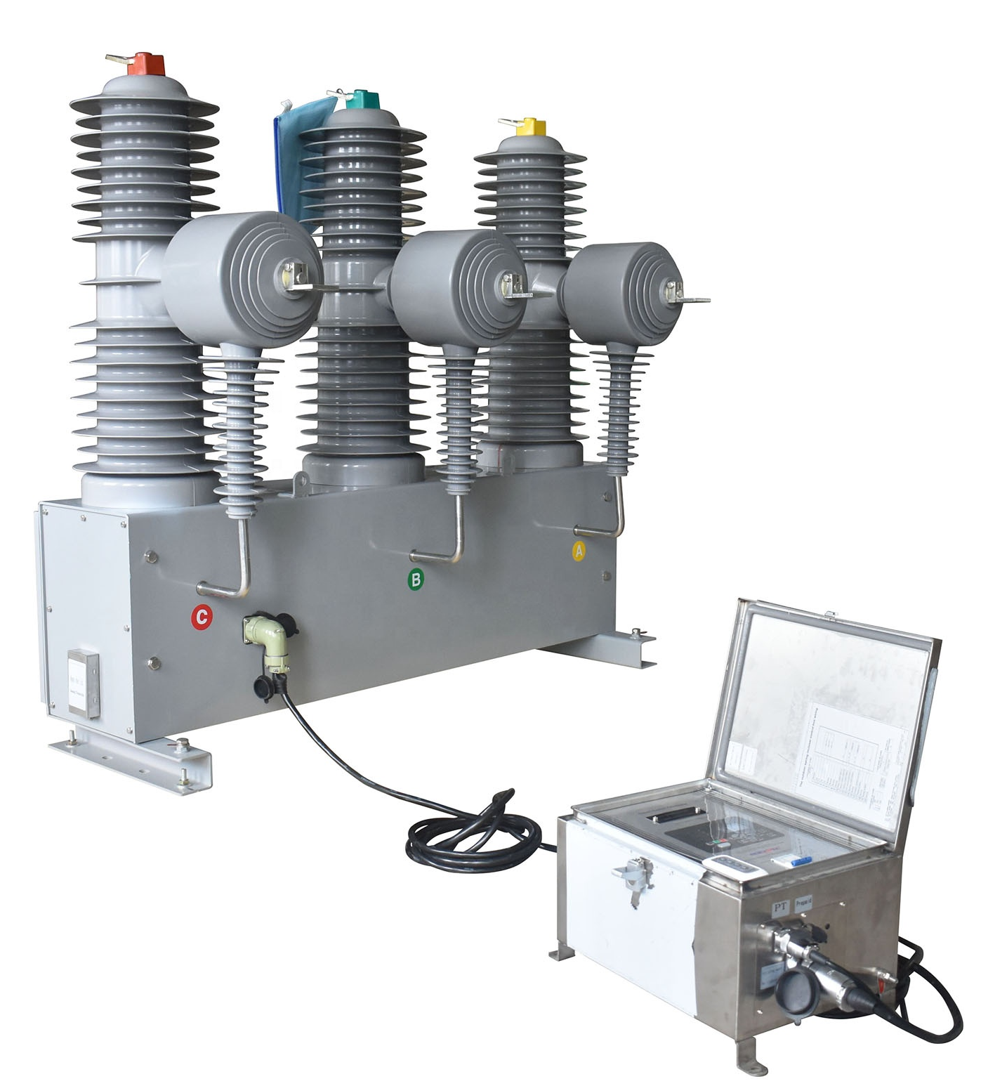 30KV 1250A Auto Circuit Recloser ACR With automatic controller Remote operation pole mounted Vacuum breaker