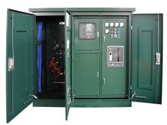 11KV Pad Mounted Transformer Economic type with plug in cable switchgear American type power transformer