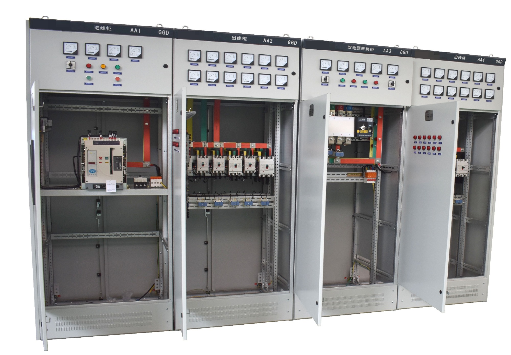 GGD AC Low Voltage 380V Power Distribution Switchgear Panel for Package Transformer Substations