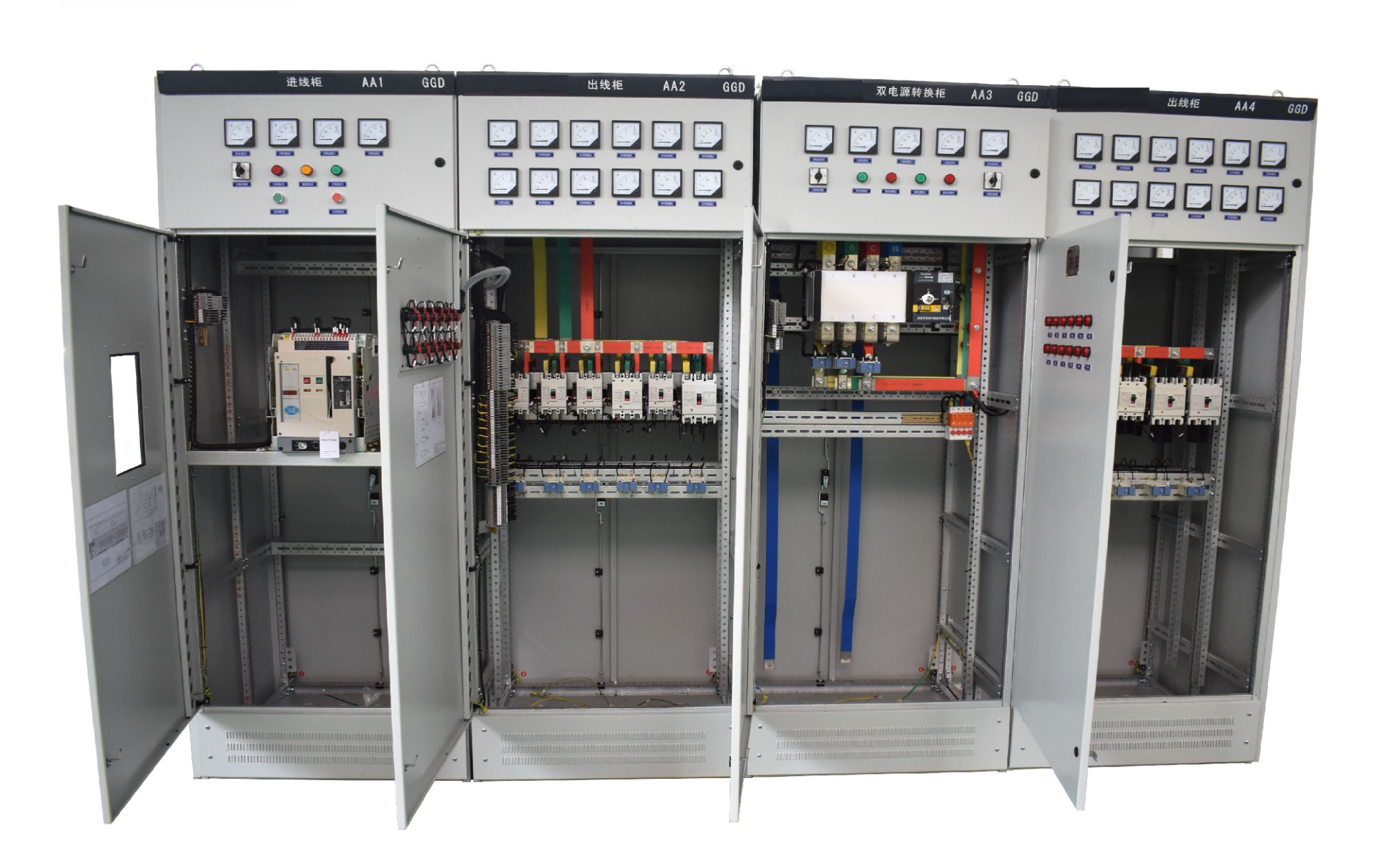 GGD AC Low Voltage 380V Power Distribution Switchgear Panel for Package Transformer Substations