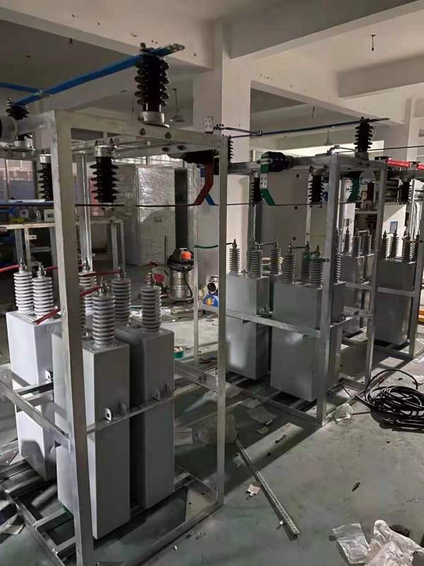 TBBX 12KV power factor correction device capacitor bank europe substation transformer