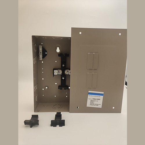 CH4125f/CH4125s 125A Load Center Panel - 4 Space 8 Circuit, Single Phase 120V/240V, Surface (CH4l125sp) or Flush Mount (CH4l125fp), Main Lug Connection