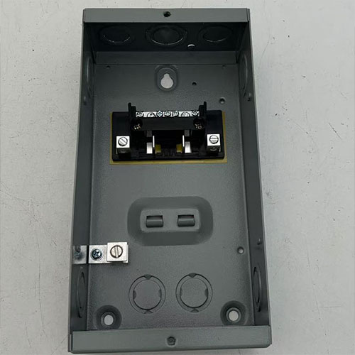 2-Way Outdoor Plug-In Load Center | Weatherproof Electrical Panel | 120V/240V, 70A-125A | Durable Steel Enclosure | Easy Installation