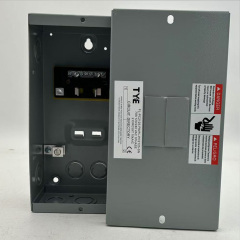 TYE-4WAY 4-Circuit Load Center | 120/240V 1P3W | Plug-In Breaker Design | Modular Steel Enclosure