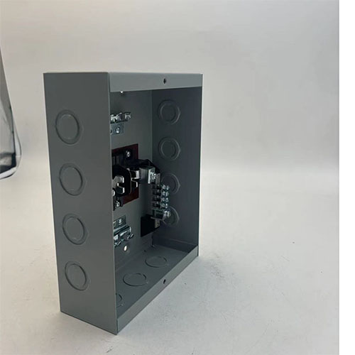 TYE-4WAY 4-Circuit Load Center | 120/240V 1P3W | Plug-In Breaker Design | Modular Steel Enclosure