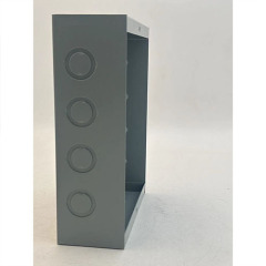 TYE-4WAY 4-Circuit Load Center | 120/240V 1P3W | Plug-In Breaker Design | Modular Steel Enclosure