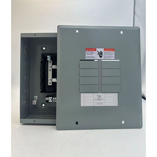 Type 8 Load Center - 8 Circuit Modular Panelboard, 120/240V 1P 3W, NEMA Enclosure