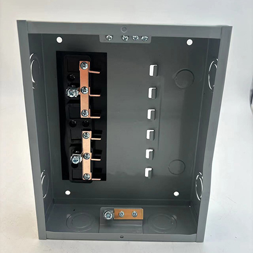 GTLS-6 Load Center with Plug-In Circuit Breakers & Integrated In-Flush Load Bank | Industrial Power Distribution Panel