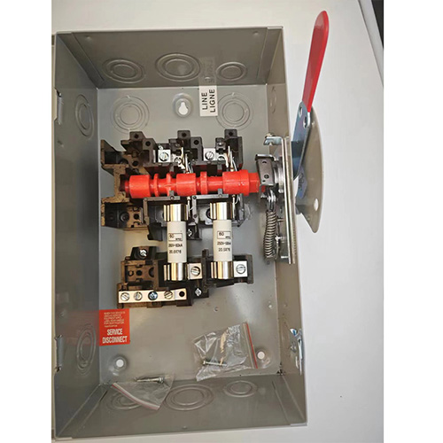 Safety Switch Change Over Switch with Fuse Indoor 60A