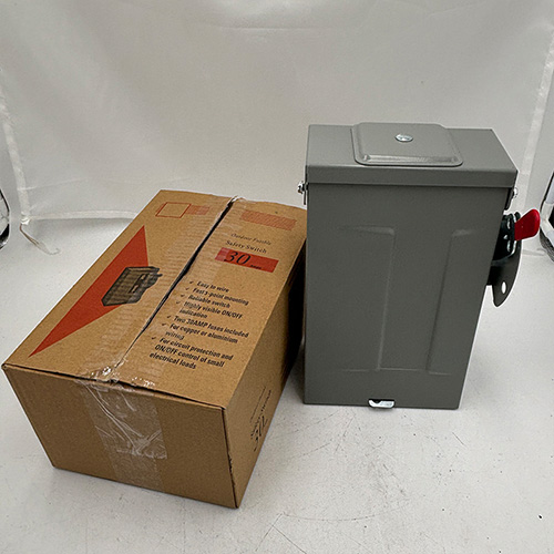 Safety Switch Change Over Switch with Fuse Outdoor 30A