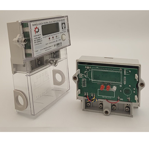 Single Phase Electronic Energy Meter – Anti-Tamper Watt-Hour Meter