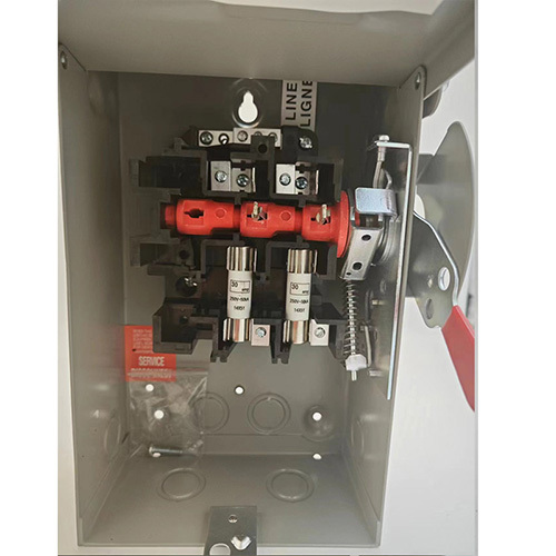Safety Switch Change Over Switch with Fuse Outdoor 30A