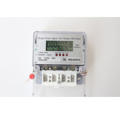 Single Phase Two Wire Anti-Tamper Kwh Meter 240V 60Hz 5(100A) with Magnetic Detection LCD Display