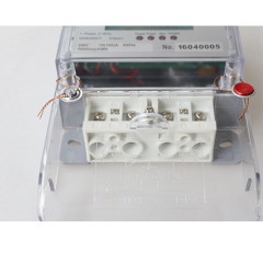 Single Phase Two Wire Anti-Tamper Kwh Meter 240V 60Hz 10(100A) with Magnetic Detection LCD Display