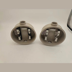100A 4jaws Single Phase Meter Socket Electrical Meter Base 3/4inch Double Hub