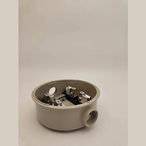 100A 4jaws Single Phase Meter Socket Electrical Meter Base 3/4inch Double Hub