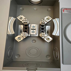 Meter Socket 4jaw 200A for Waterproof Distribution Box