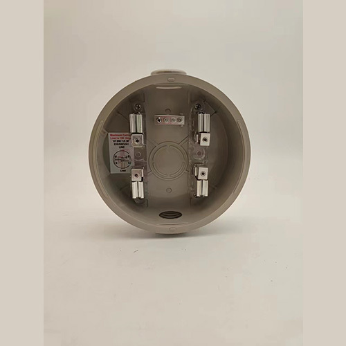 100A 4jaws Single Phase Meter Socket Electrical Meter Base 3/4inch Double Hub