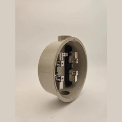 100A 4jaws Single Phase Meter Socket Electrical Meter Base 3/4inch Double Hub