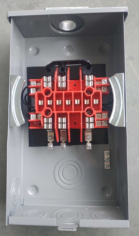 20A Ringless Meter Base - 13-Jaw Design with Integrated Bypass Circuit