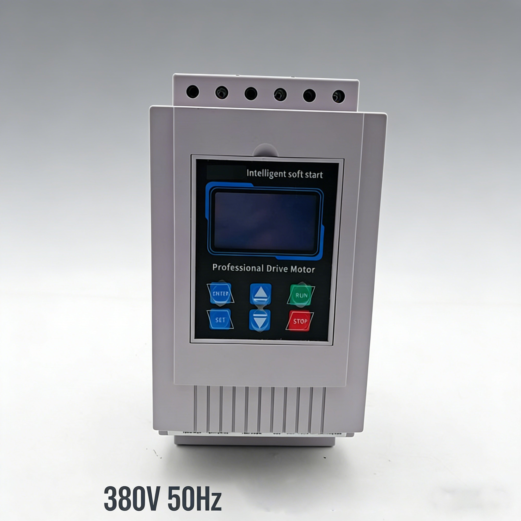 380V Intelligent Soft Starter 5.5kW–630kW Built-in Bypass for Pumps IEC 60947-4-2 CE