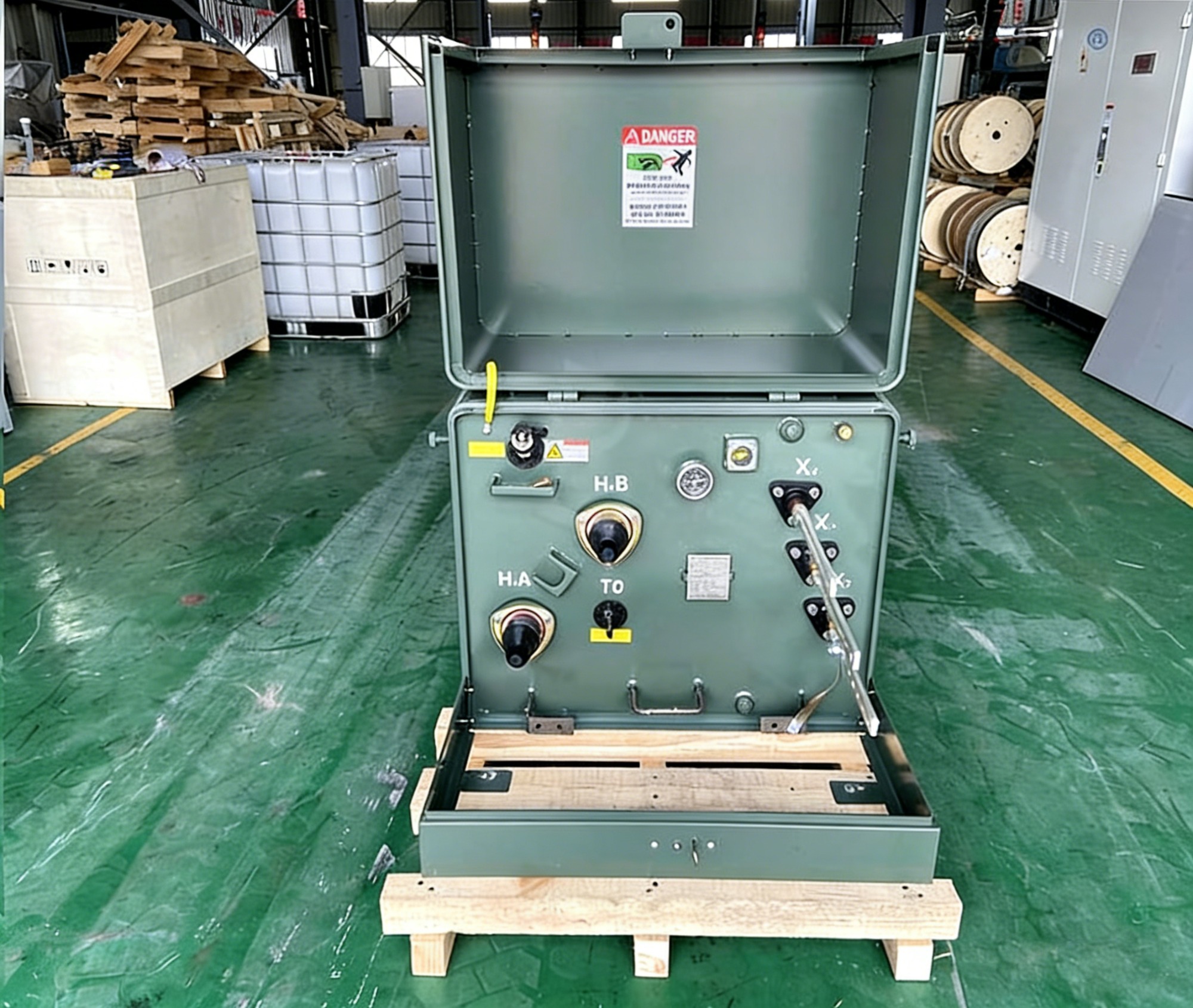 single-phase pad-mounted oil-immersed transformer