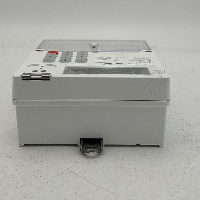 Factory OEM VGP112 STS Standard Keypad Prepaid Energy Meter, Single Phase 2 Wire 10(100)A 230V LCD Display IP54 Prepayment Watt Hour Meter With Anti-tamper Terminal Cover