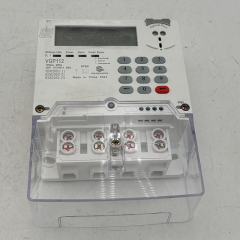 Factory OEM VGP112 STS Standard Keypad Prepaid Energy Meter, Single Phase 2 Wire 10(100)A 230V LCD Display IP54 Prepayment Watt Hour Meter With Anti-tamper Terminal Cover