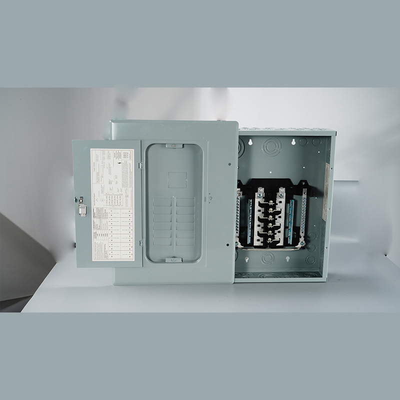GE TLM-1212CU 125A Load Center Panel - 12-Circuit Main Lug, ANSI Certified, NEMA 1 Enclosure, 120/240V AC, Copper Bus, UL Listed