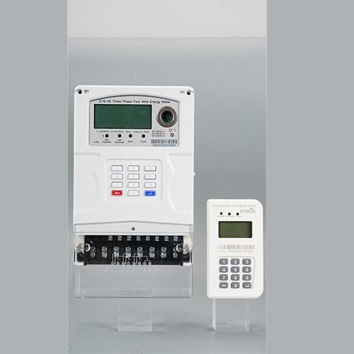 STE18 STS Single Phase Keypad Prepayment Energy Meter Class 1.0 Digital Prepaid Kwh Meter