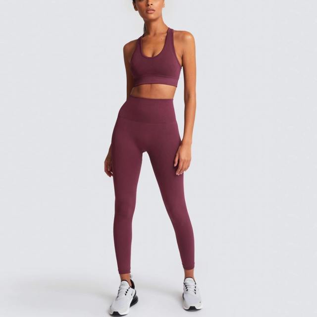 Yoga 2 pieces suit