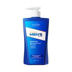 Men's moisturizing scented body lotion for hydration and skin brightening specially for men.