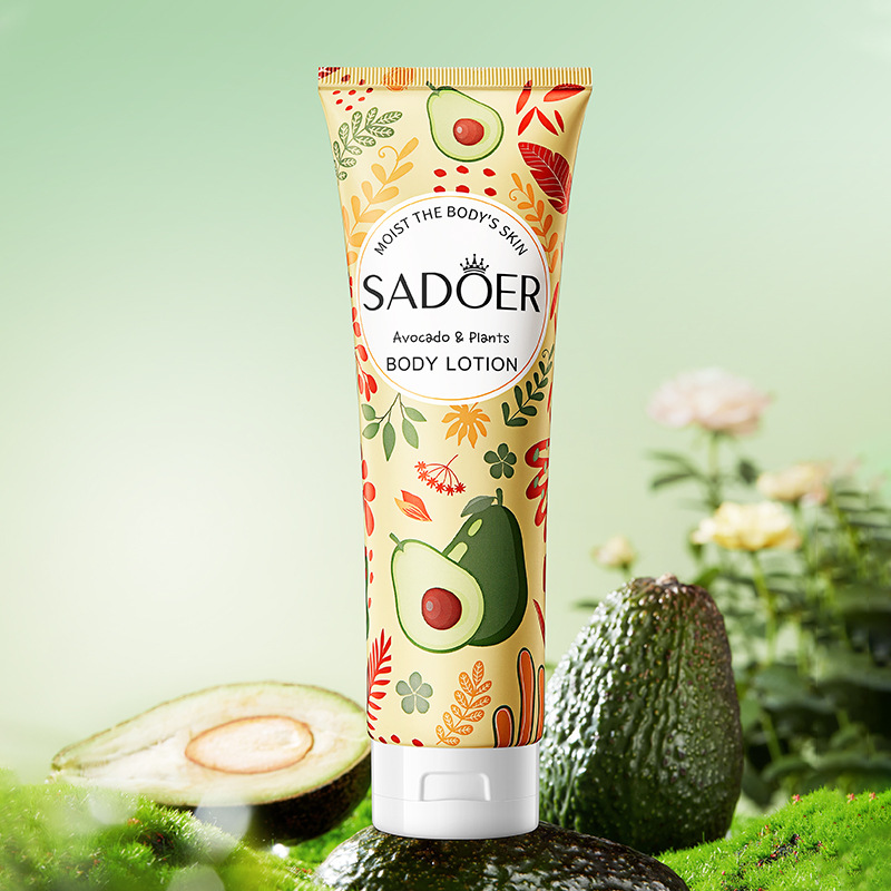 Avocado body lotion for autumn and winter, moisturizing, long-lasting fragrance, hydrating for both women and men, full body moisturizing cream