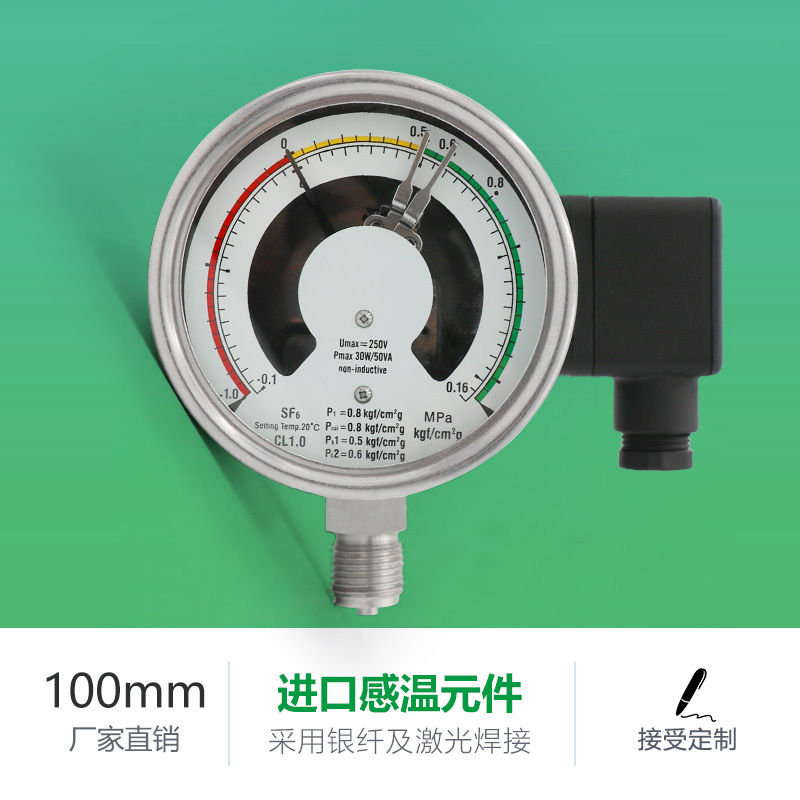 100mm lower connection SF6 DENSITY MONITOR