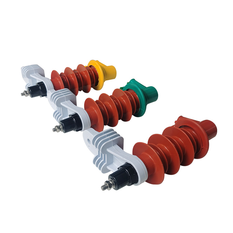 10kv 20kv 33kv 110kv Sillicone Composite Polymer Gapless Metal Zinc Oxide Lightning Surge Arrester Price