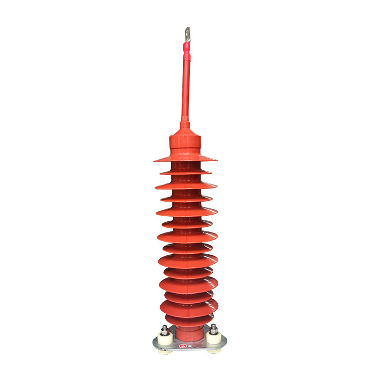 Polymeric Housed Metal-oxide Surge Arrester Without Gaps Nominal Discharge Current 21-24kv 5ka 10ka(export) Type