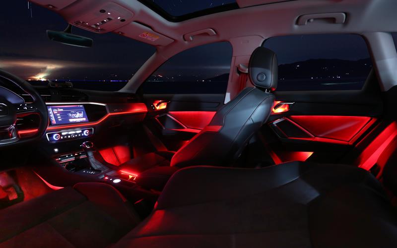 12VCAR Audi Q3 Interior Ambient Light System