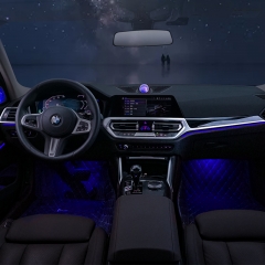 Luz ambiental de la serie 3 de BMW
