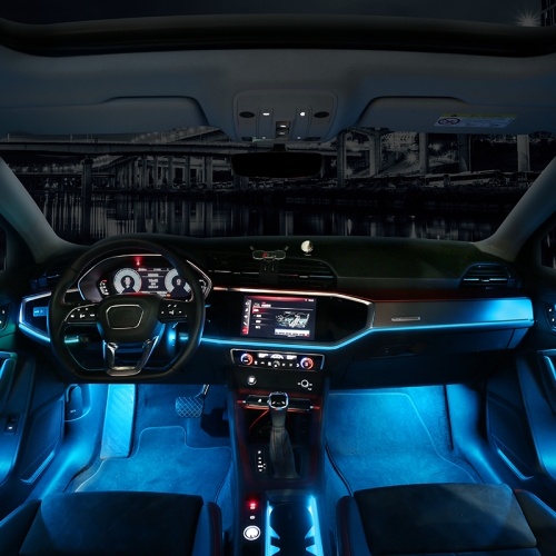 Sistema di illuminazione ambientale interna 12VCAR Audi Q3