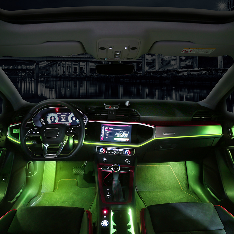 Evakuering Cornwall Mekanisk 12VCAR Audi Q3 Interior Ambient Light System