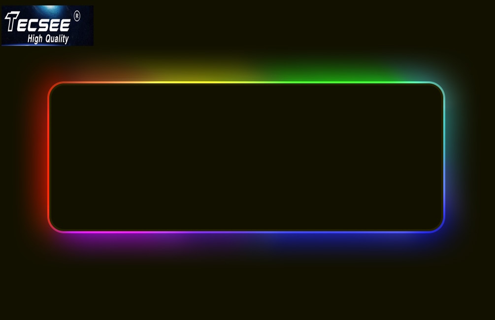 Tecsee RGB Gaming Mouse Pad