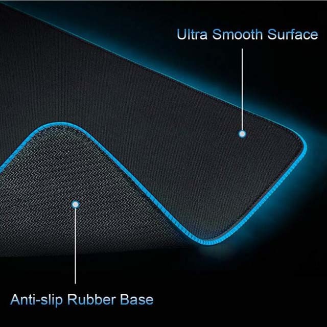 Tecsee RGB Gaming Mouse Pad