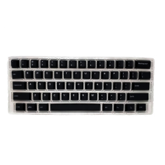 Tecsee  Customzied DIY Doubleshot Black Key Cap For Cherry mx Mechanical Keyboard