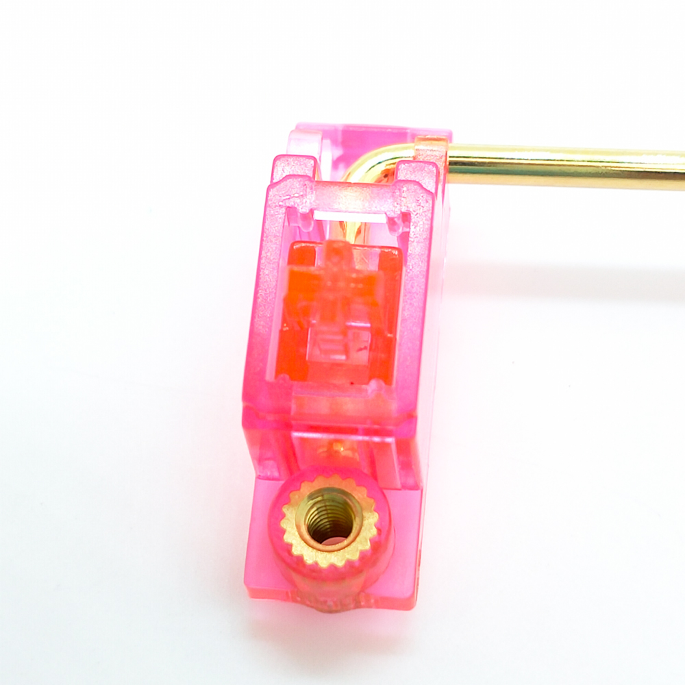 Tecsee Customized Mechanical Keyboard Colour Stabilizers PCB Mount Keyboard Stabilizers 2ux4, 6.25ux1, 7ux1 Wire