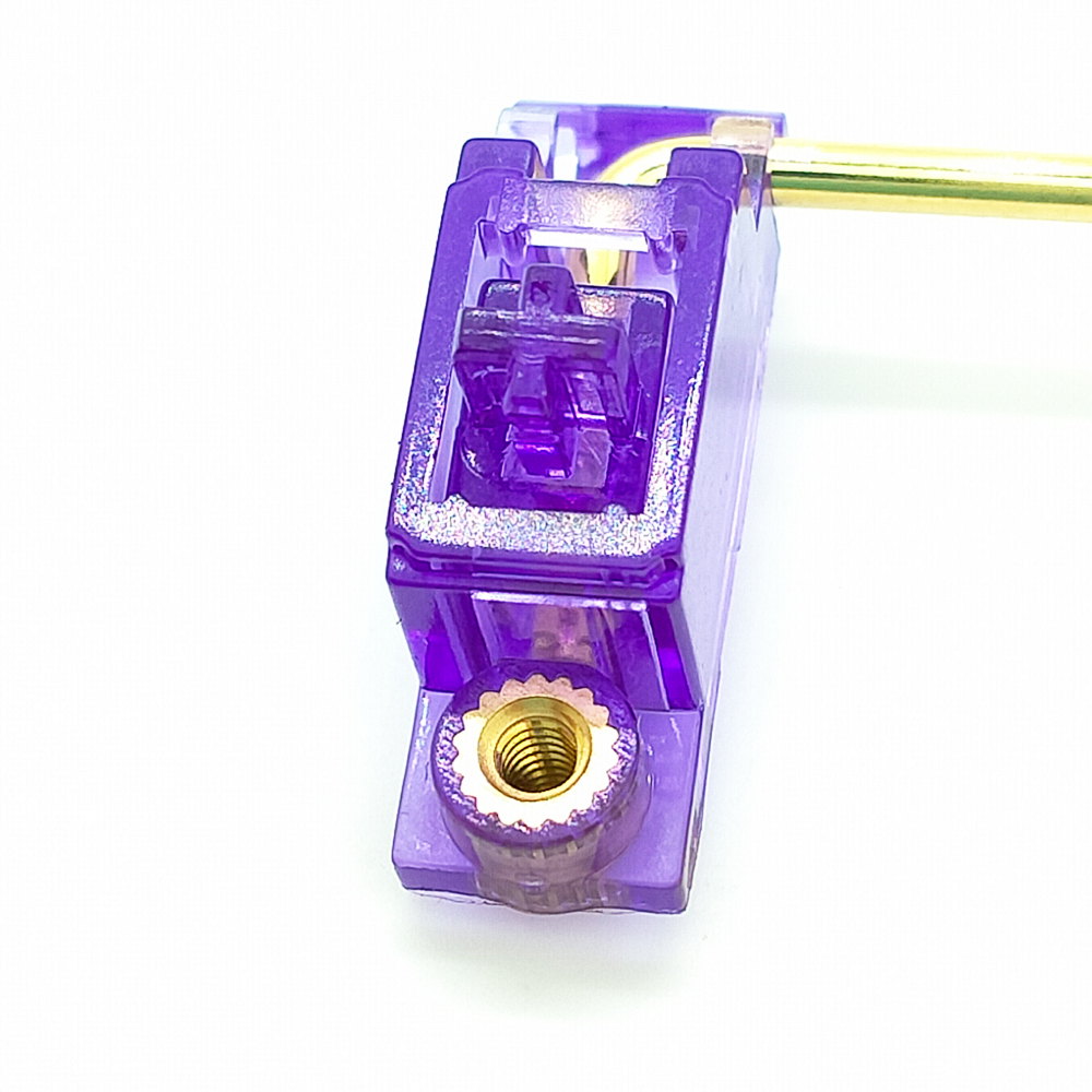 Tecsee Customized Mechanical Keyboard Colour Stabilizers PCB Mount Keyboard Stabilizers 2ux4, 6.25ux1, 7ux1 Wire