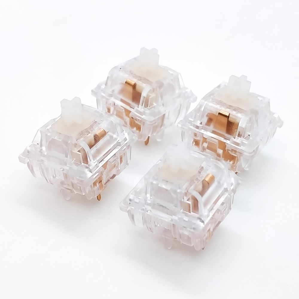 TECSEE Clear PC Housing UPE Stem Swicthes