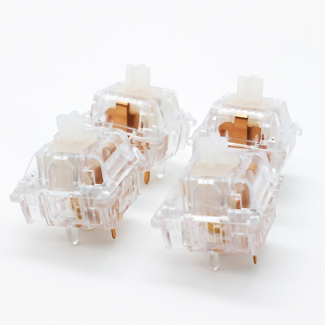TECSEE Clear PC Housing UPE Stem Swicthes