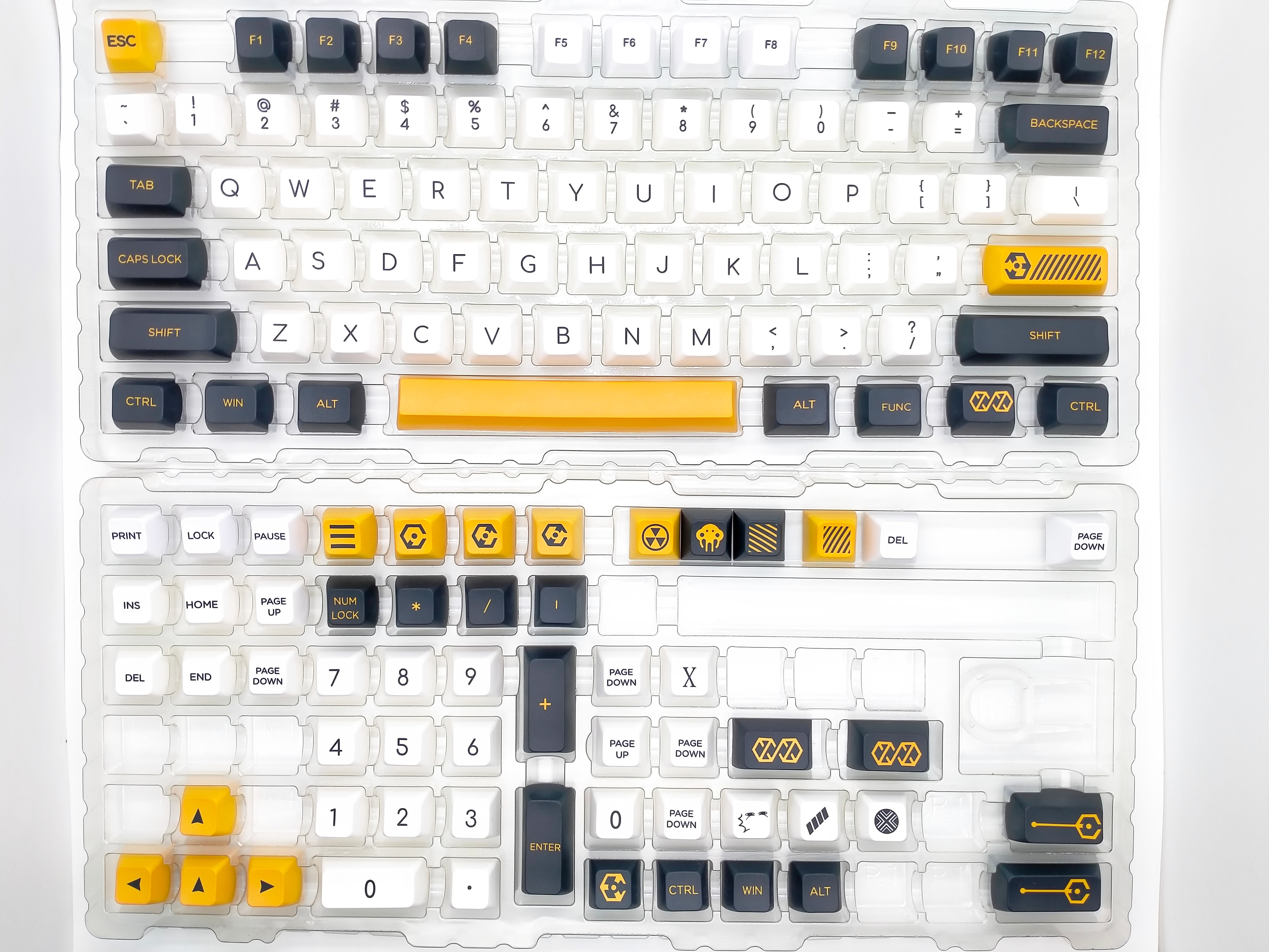 Tecsee DIY Sub SA Mechanical Keyboard Keycaps